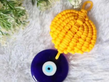 Yellow Evil Eye Door hanging Hot on Sale