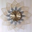 Caitlynn Metal Wall Clock | 24 inches Hot on Sale