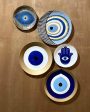 Evil Eye Porcelain Collection Plates | Pack of 5 Discount