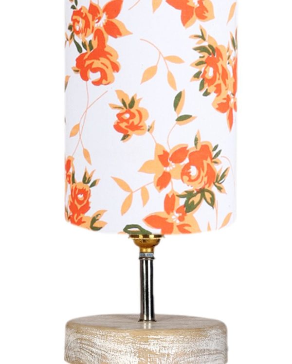 Attractive Cotton Shade Table Lamp | 5 x 14 inches Online now