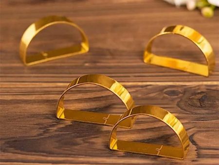 Decorative Metal Napkin Rings | Set Of 4 Online