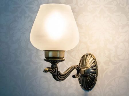 Allure Small Aluminum Single Wall Sconce | 8 x5 x 9 inches Supply