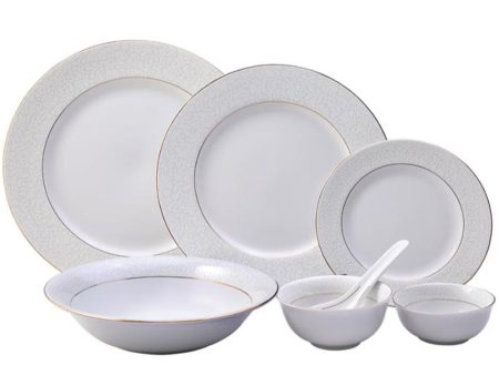 Cosecha Porcelain Dinner Set | Pack of 18 Discount