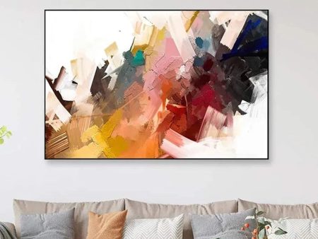 Colorful Splash Wall Painting | 38 x 24 inches Sale