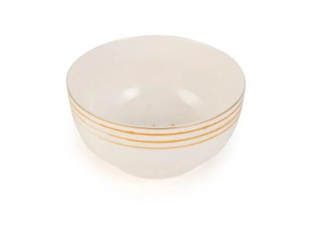 White Mahonia Rice Dip Bowl Hot on Sale