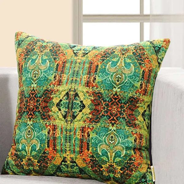 Silvia  Foloral Design Cushion Covers | 16 x 16 Inch | Set Of 2 Online