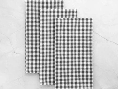 Black & White Checked Kitchen Towels | 20 x 28 inches Cheap