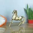 Stallion Gold Horse Aluminum Figurine Online Hot Sale