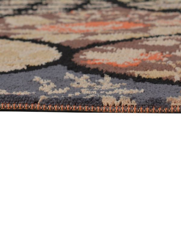 Abstract Exquisite Brown Polyester Carpet Online Hot Sale