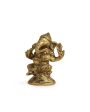 Brass Ganesh On A Round Base Showpiece For Cheap