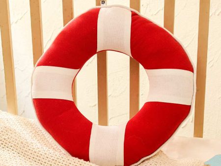 Bon Voyage Buoy Cotton Cushion | 14 x 14 inches For Cheap