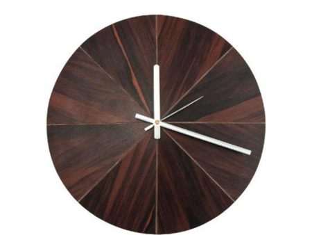 Facet Wall Clock | 12 x 12 x 3 inches Fashion