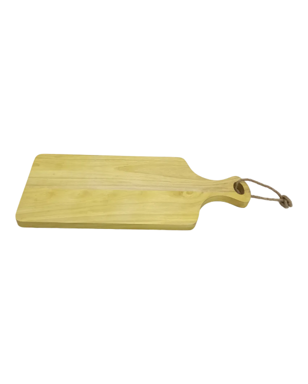 Lemon Wood Rustic Chopping Board with Handle | 20 x 8 inches For Cheap