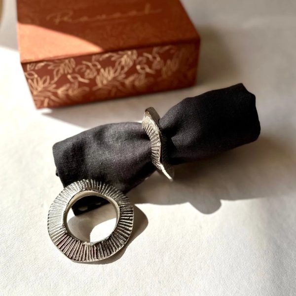 Gehna Antique Napkin Rings | Set of 2 | Multiple Colors Online now