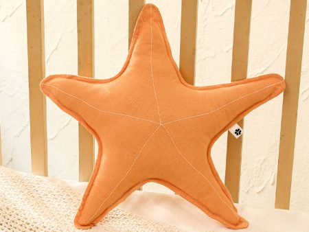 Stellar Starfish Cotton Cushion | 14x12 inches For Sale