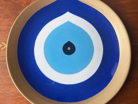 Drop Evil Eye Porcelain Plate | 10.5 inches Sale