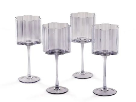 Attractive Vinolier Wine Glasses | Set of 4 | 3 x 9 inches on Sale