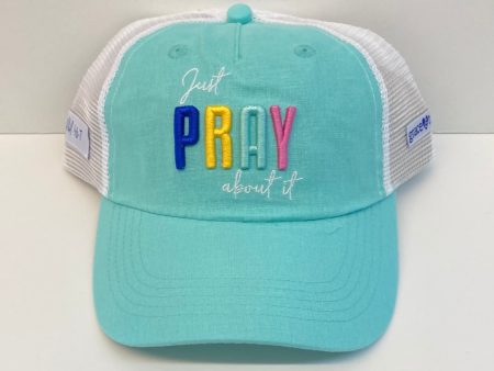 JUST PRAY ABOUT IT GRACE & TRUTH CAP-9648 Cheap