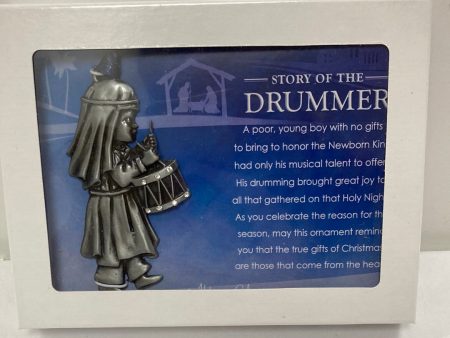 STORY OF DRUMMER BOY ORNAMENT-2752 on Sale