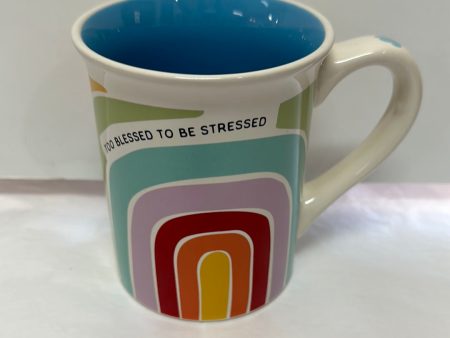 TOO BLESSED RAINBOW MUG-6885 Hot on Sale