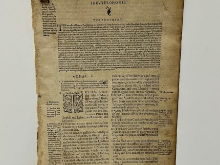 1576 Bassadyne Bible (Geneva)(We choose the page) Hot on Sale