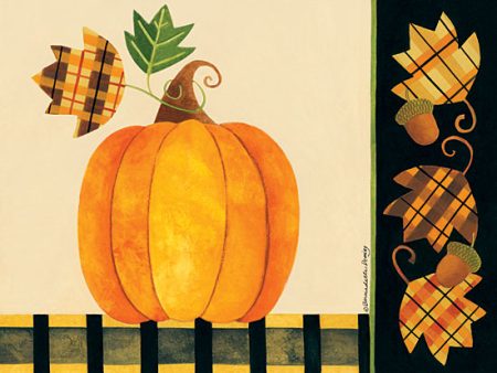 BER1357 - Pumpkin, Leaves and Acorns I - 16x12 Cheap